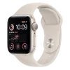 Apple Watch Series SE 2 40mm Starlight Aluminum Case with Starlight Sport Band